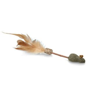 Addicted Stick with Mouse and feathers 1