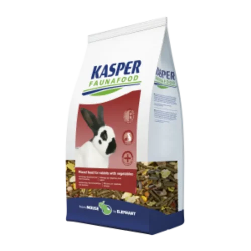 Kasper Faunafood Hobbyline Gemengd Konijnenvoer met Rode Wortel