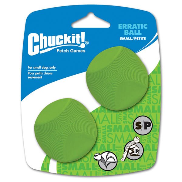Chuckit Erratic Ball S 2 Pack