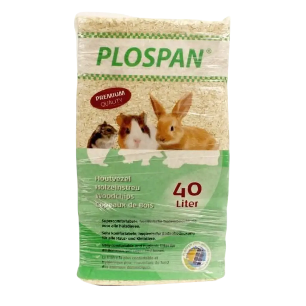 Plospan Houtvezel 4X40 Liter